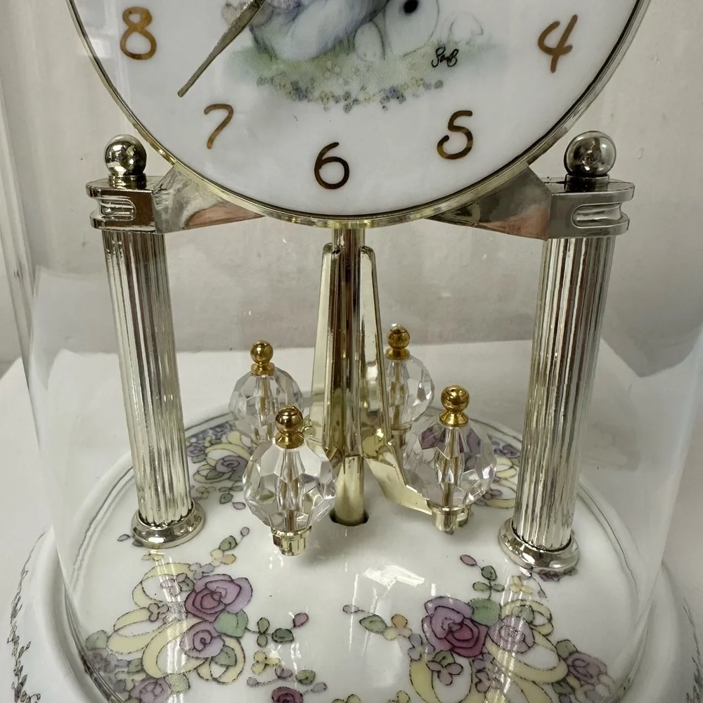 Precious Moments Clock “ I Believe in Miracles”